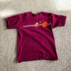 RARE! nickelodeon sponge-bob Santa Cruz T-shirt